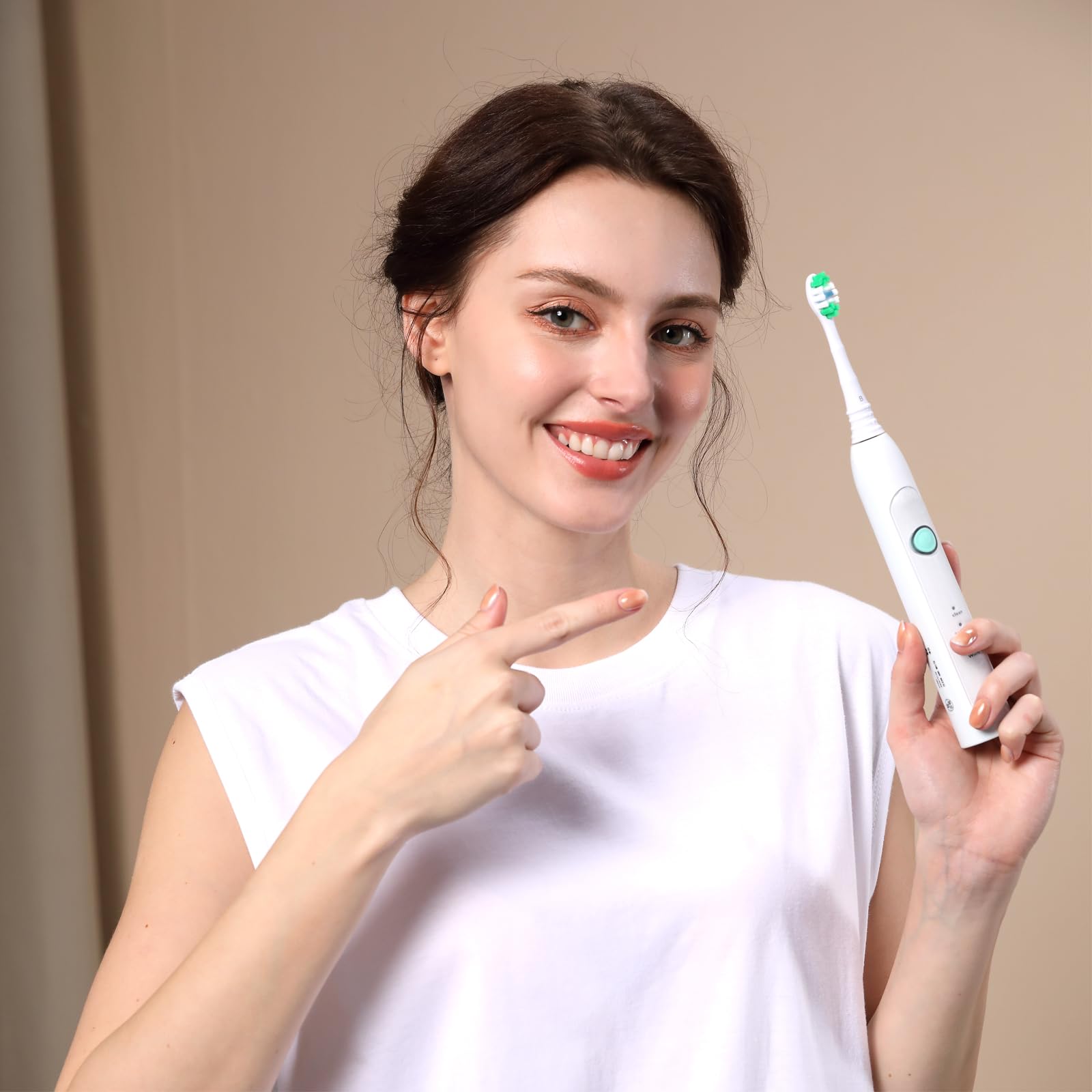 Cabezales de repuesto compatibles con cepillo de dientes eléctrico Phillips Sonicare, paquete de 16 cabezales de cepillo de dientes de repuesto para Philips Sonicare Protective Daily 4100 1100