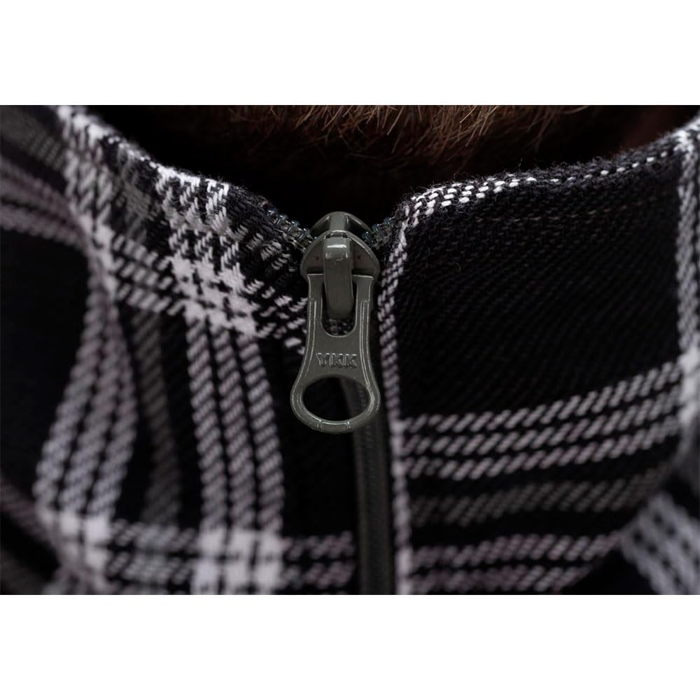 Invader Gear Camicia da uomo in flanella da combattimento Ubacs nera sotto gilet Top manica lunga