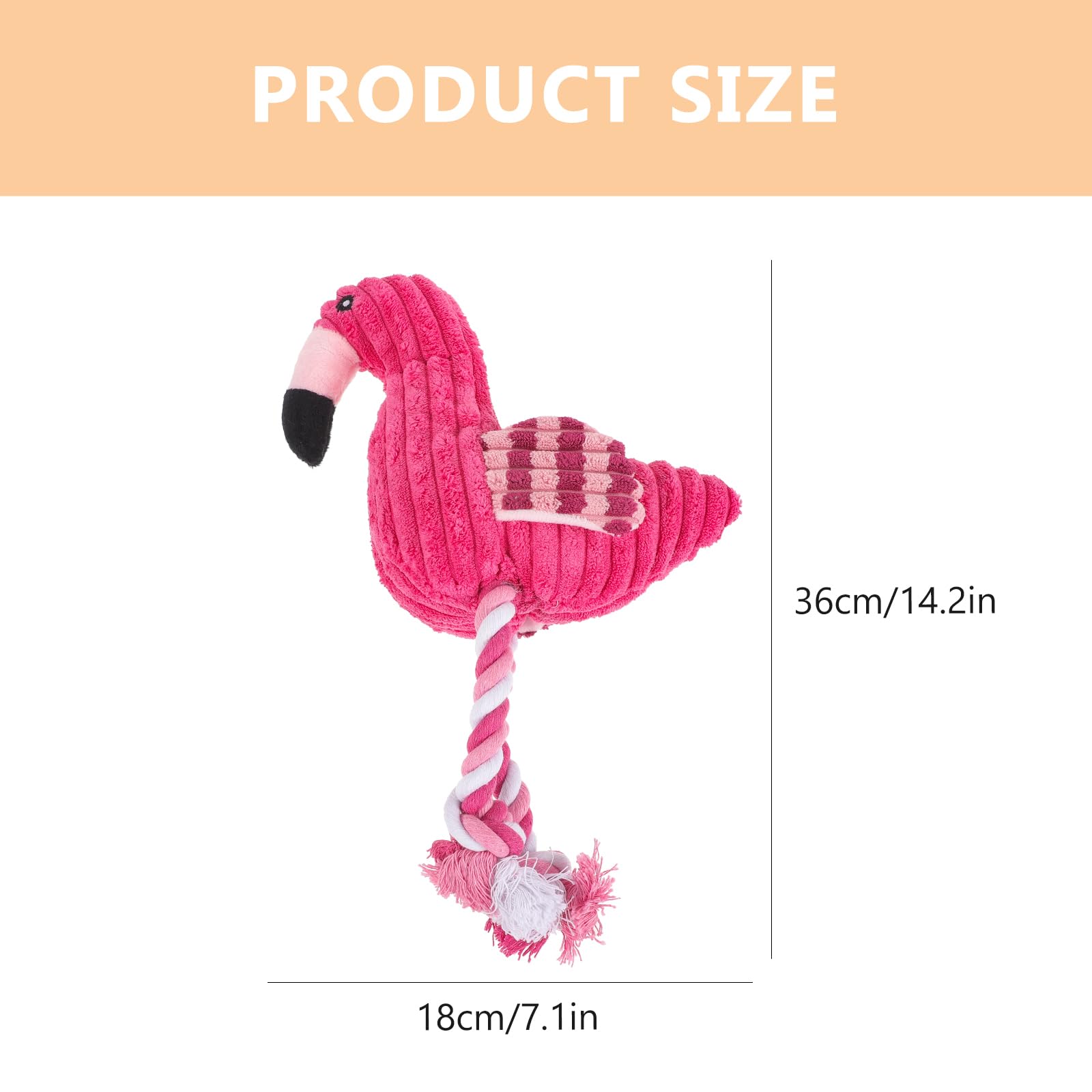 Quietschendes Wasserspielzeug Für Hunde – Lustiges Apportierspiel Mit Seil In Flamingo & Ananas Design