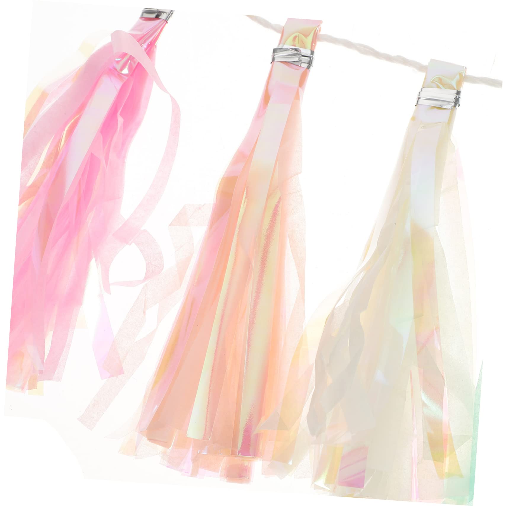 COLLBATH 8stücke Bunte Papierquasten Girlanden Partydeko Für Weihnachten Babyparty Geburtstag Hochzeiten Fotohintergrund Einfach Aufzuhängen Romantische Atmosphäre