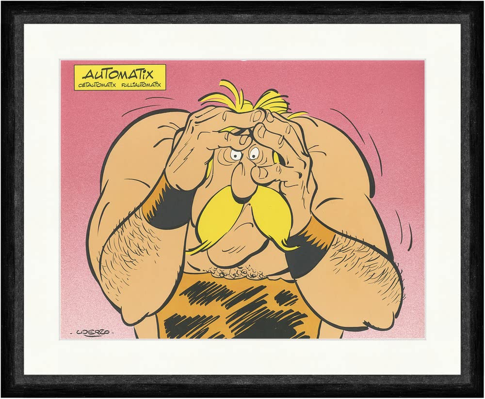 Affiche Astérix Uderzo reproduction d'art de qualité supérieure - 2