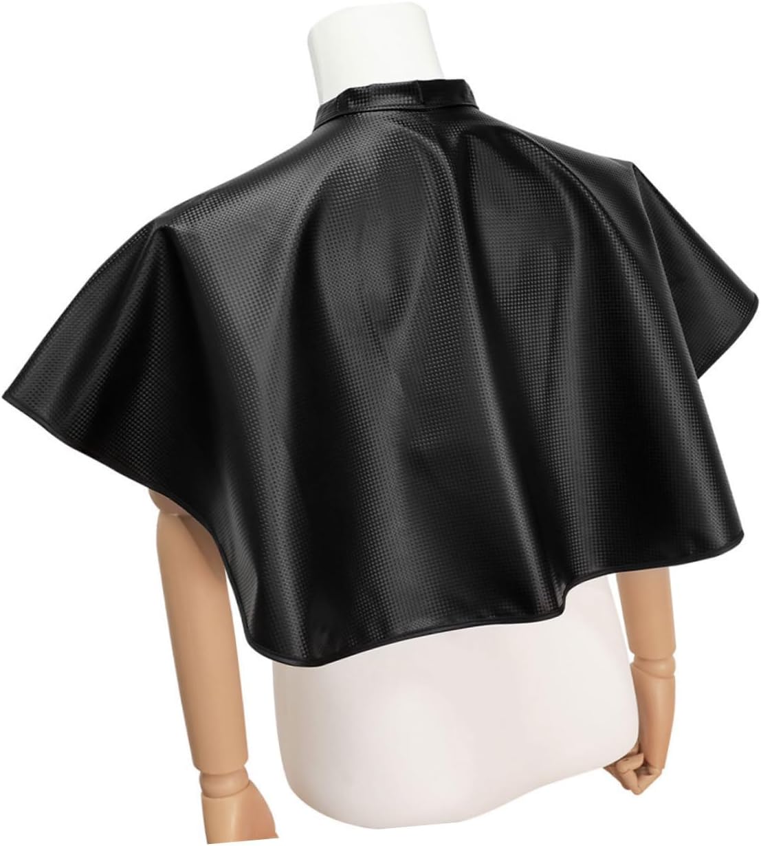 Hair Dyeing Capes 2pcs Black Waterproof Salon Barber Hair Stylist Aprons Adult Shampoo Cutting Gown for Professional Hairdressers