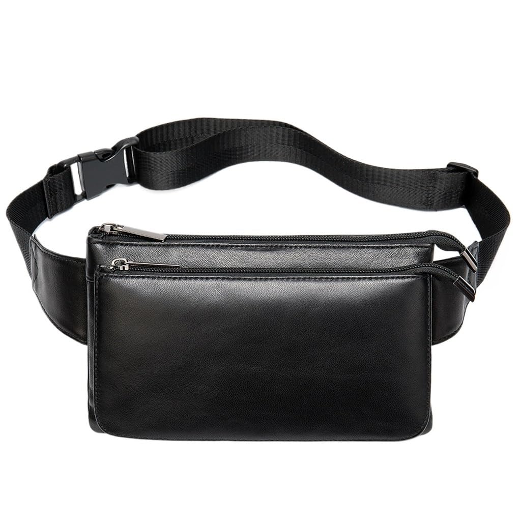 Bolso de pecho de piel suave tipo bandolera cruzada con estética vintage