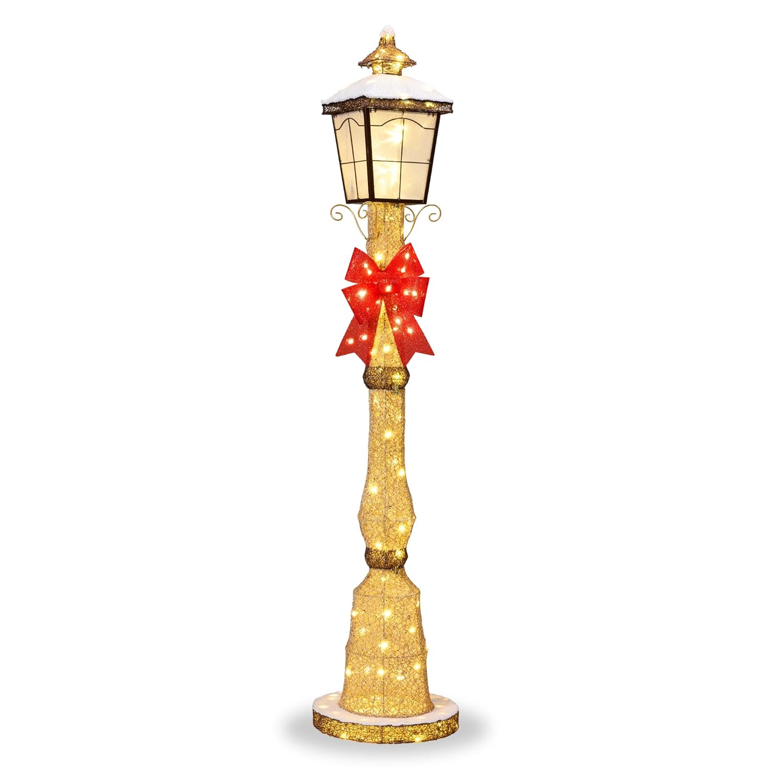 6ft Outdoor Christmas Lamppost Decoration