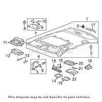Vista 6 de Rexka 15pcs Panel de puerta y clips de retención de moldura interior 91560-SZW-003 para Honda Accord CR-V CR-Z Civic Odyssey Pilot 91560SZW003