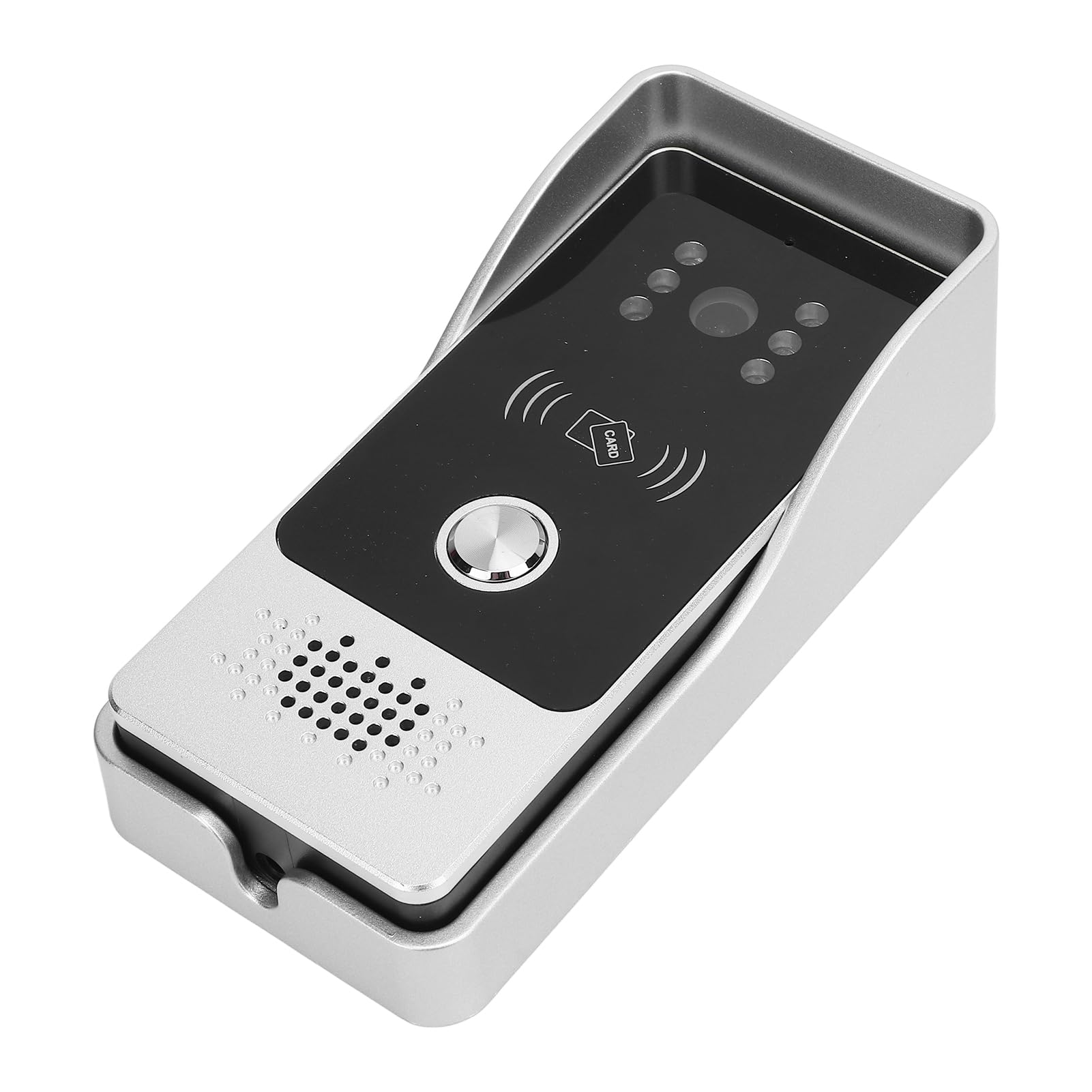 di Videocitofono Cablato, Videocitofono con Anello da 7 Pollici, Supporto per Sblocco Remoto, per Villa, Appartamento Ufficio, con 1 Telecamera e 1 Monitor (Spina europea)