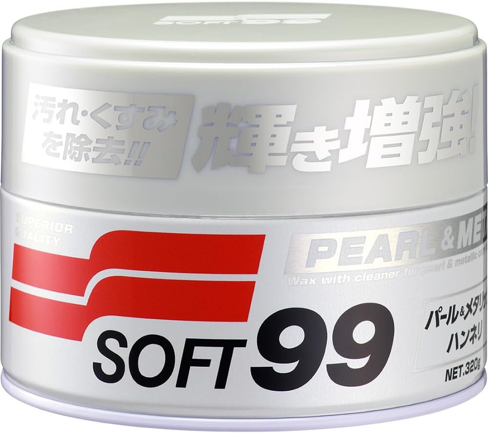 Soft99 Wax New For Pearl & Metallic Color Paint 320g #00027