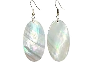 White Sea Shell Earrings: Embrace Coastal Elegance