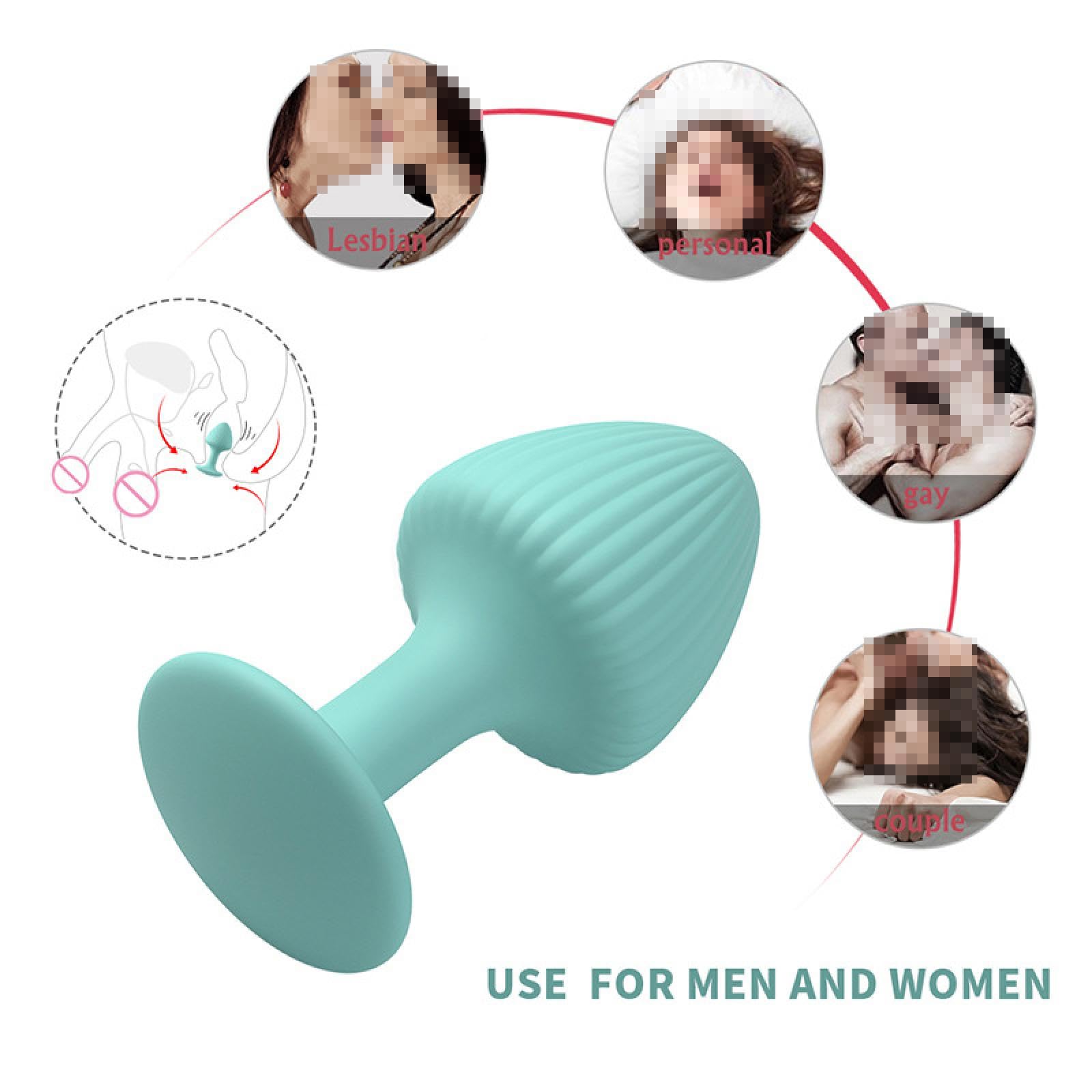 Lot de 3 plugs anaux en gel de silice pour homme/femme, jouets sexuels pour débutants, masturbateur, gode, machine sexuelle, plug sexuel pour adulte, entraîneur d'anus