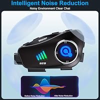Cască moto OBEST cu headset și cameră, comunicare Bluetooth, reglabilă la 360 de grade pentru schi și drumeții 4