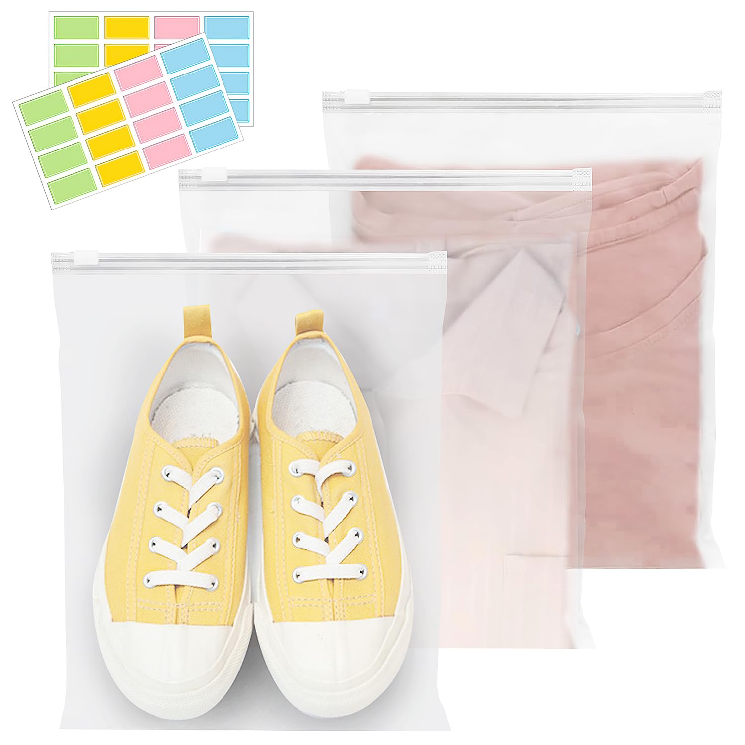 30 Pièces Pochette Voyage : Sachets Plastiques Zip étanches Pour Un Rangement Optimal De Vos Vetements Et Accessoires 30 Pièces Pochette Voyage : Sachets Plastiques Zip étanches Pour Un Rangement Optimal De Vos Vetements Et Accessoires
