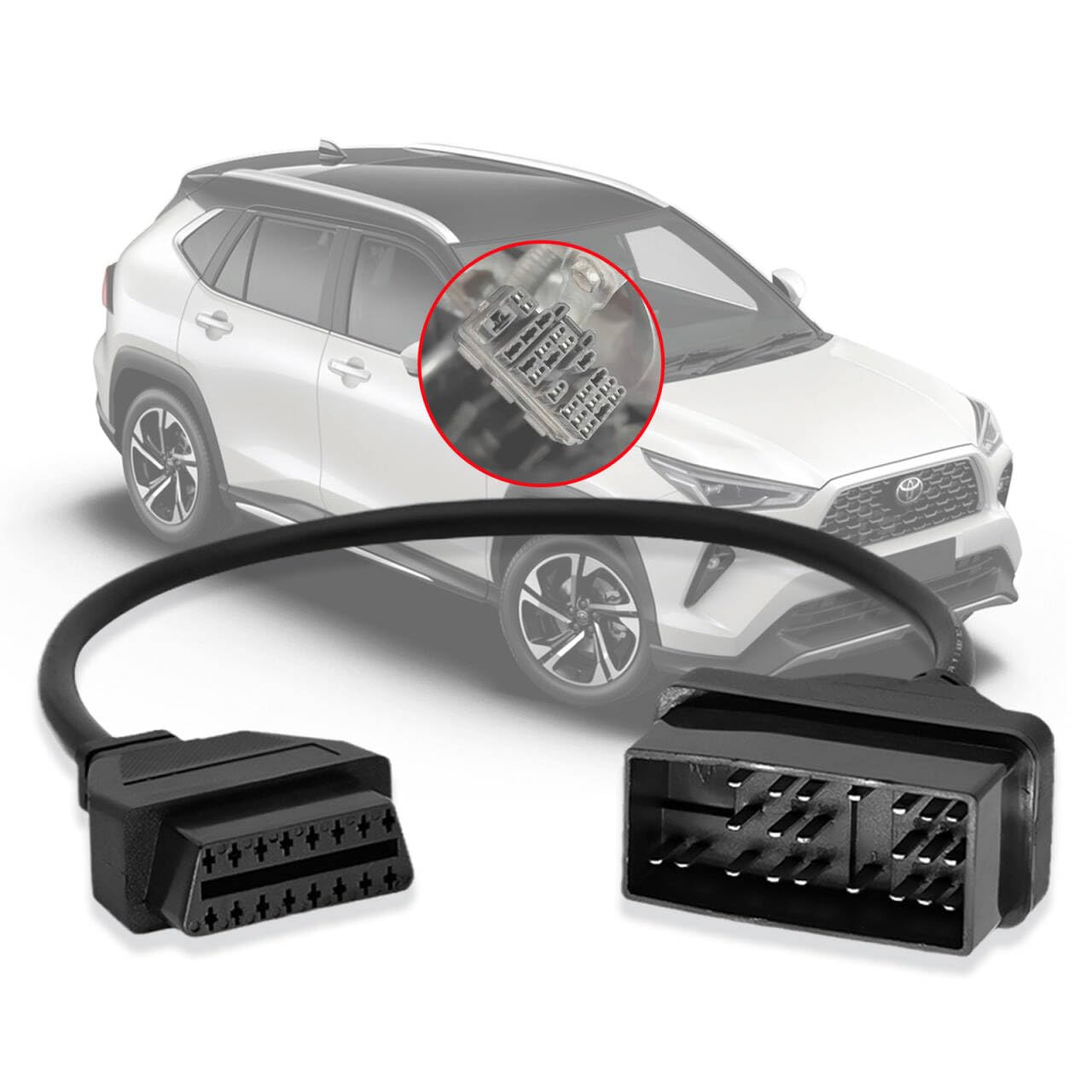 確認専用 Amazon.co.jp: AMHTDOL OBDアダプター トヨタ 22ピン OBD1 - 16