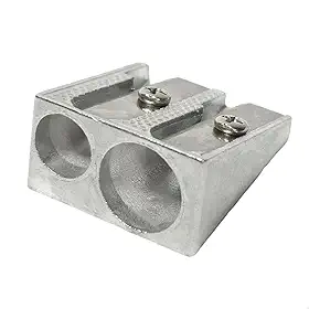 Apontador Metal 2 Furos Para L�pis Grafite Cor Chanfrado