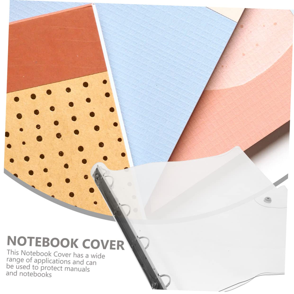3 Stück Transparenter Ring Ordner Teiliges Robuster Dokumentenordner mit Kreativer Klappmechanik Vielseitiger Papierorganizer für Büro und Wichtige Akten Leicht und Tragbar