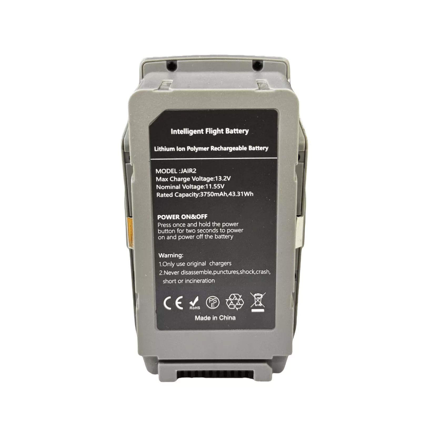 43,31WH pour Mavic Air 2, Air 2S Batterie de vol Intelligente Compatible avec DJI Mavic Air 2, Air 2S
