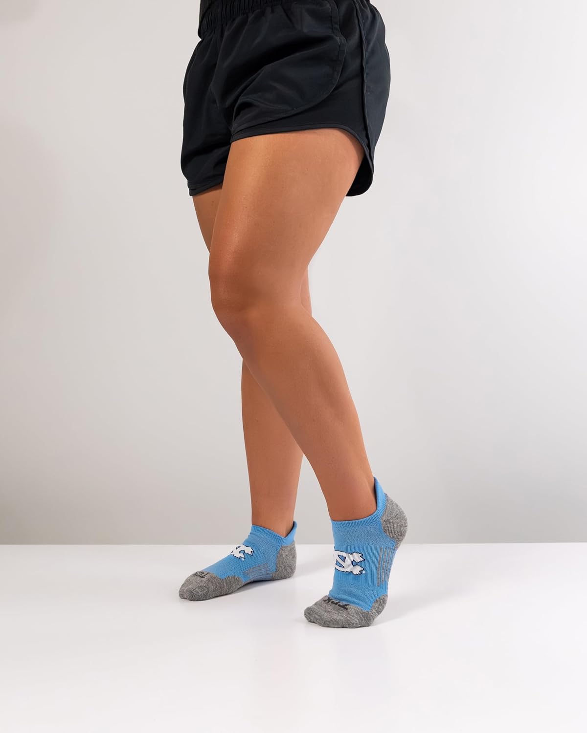 TCK NCAA No Show Socks Men's & Women's | Running Golf Ankle Sock | Licensed College Fan Gameday Apparel Merchandise Gear