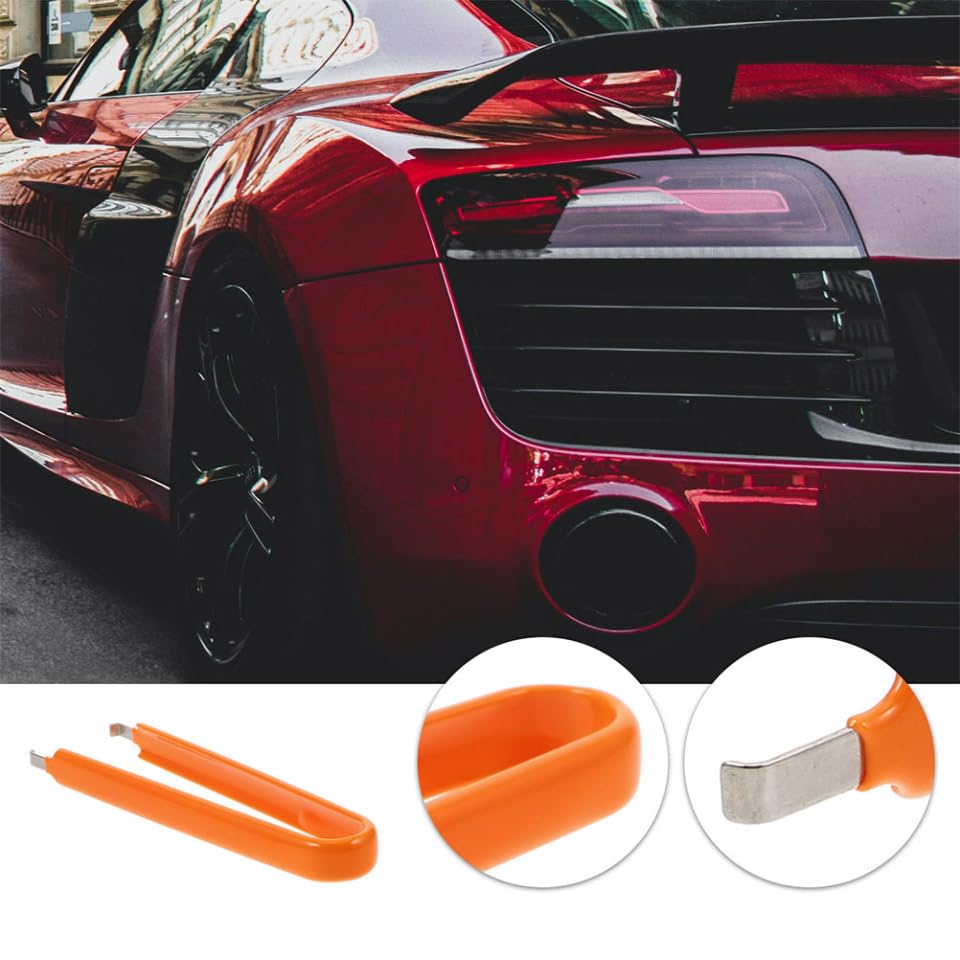 ULTECHNOVO 2pcs Automotive Fuse Puller Tool Kit Stainless Steel Car Fuse Extraction Pliers Relay Removal Tool for Vehicle Handling