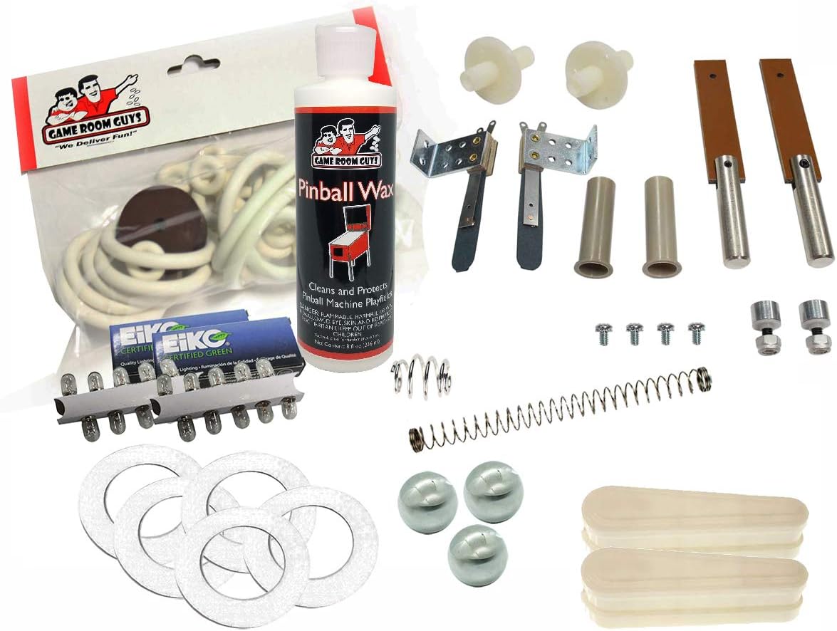 Game Room Guys 1970 Gottlieb Crescendo Pinball White Premium Maintenance Kit