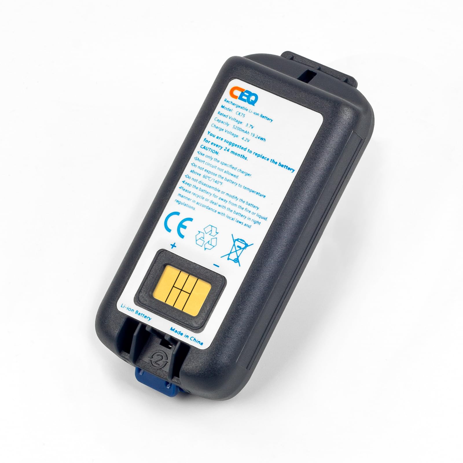 CBQ 5200mAh 19.24Wh Replacement Batteries fit for Intermec EDA60K CK65 CK70 CK71 CK75 CK3 CK3R CK3X CK65-BTSC CK3R CK3A1 CK3C1 CK3N CK3B Battery