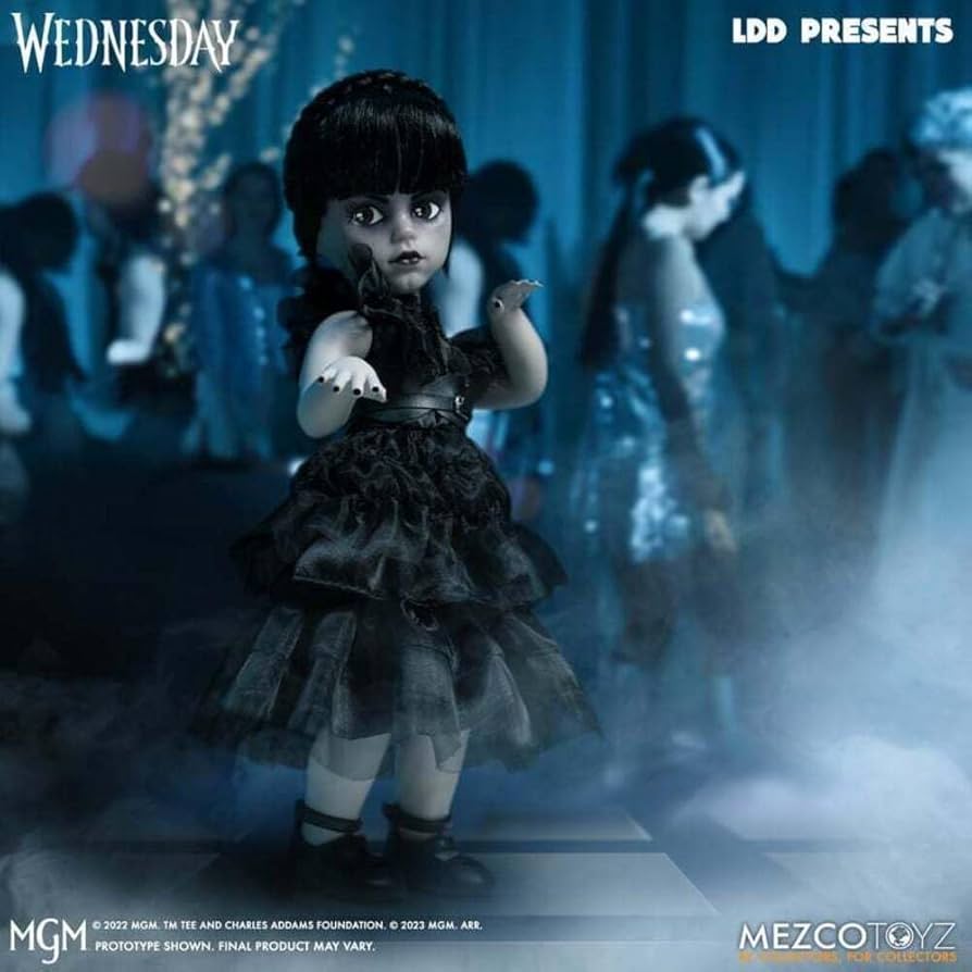 Amazon.com: Mezco - Wednesday - LDD Presents - Dancing Wednesday