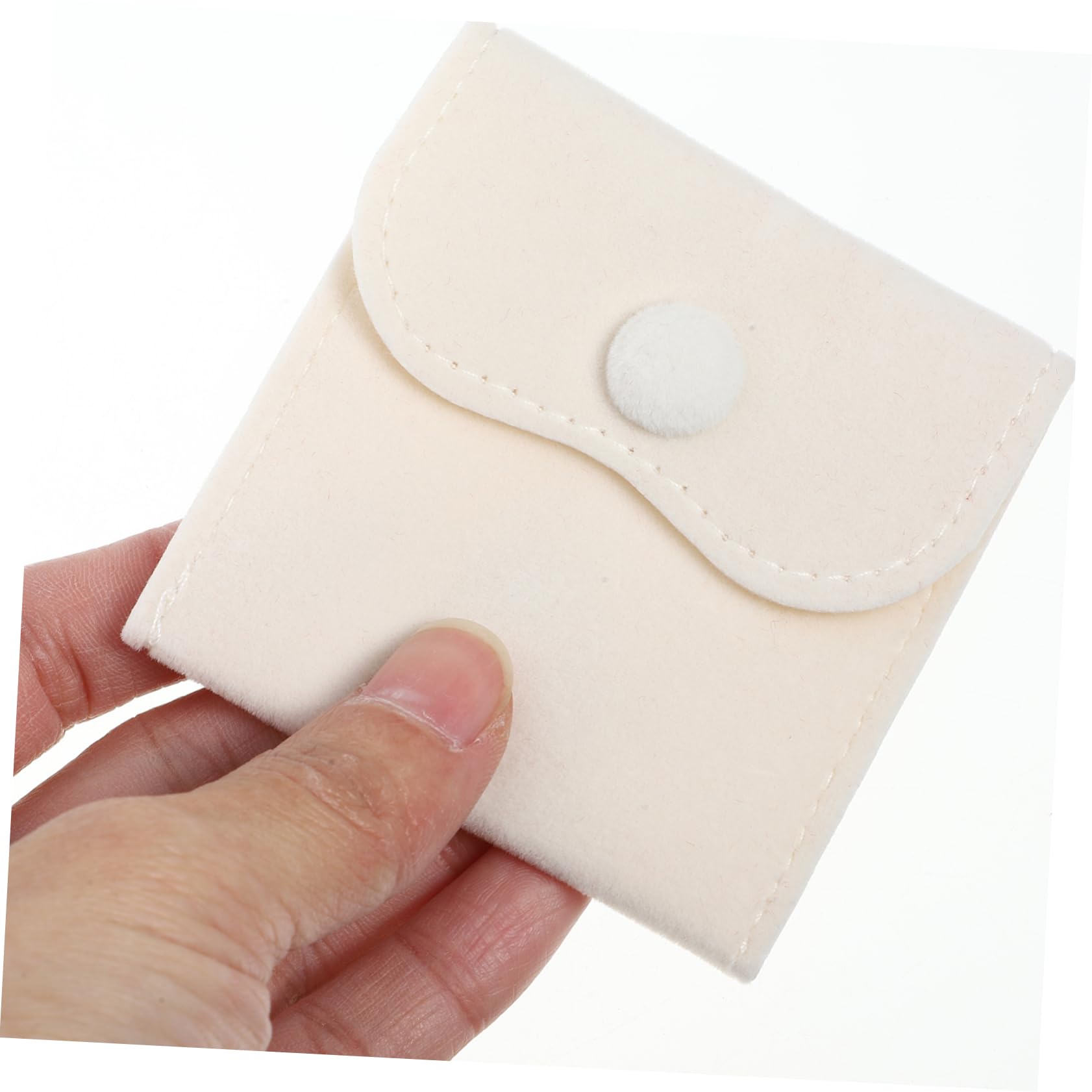 FELTECHELECTR 15pcs Jewelry Pouch Soft Storage Bags for Necklaces Earrings Rings Small Accessories Versatile Pouches for Travel and Everyday Use Assorted