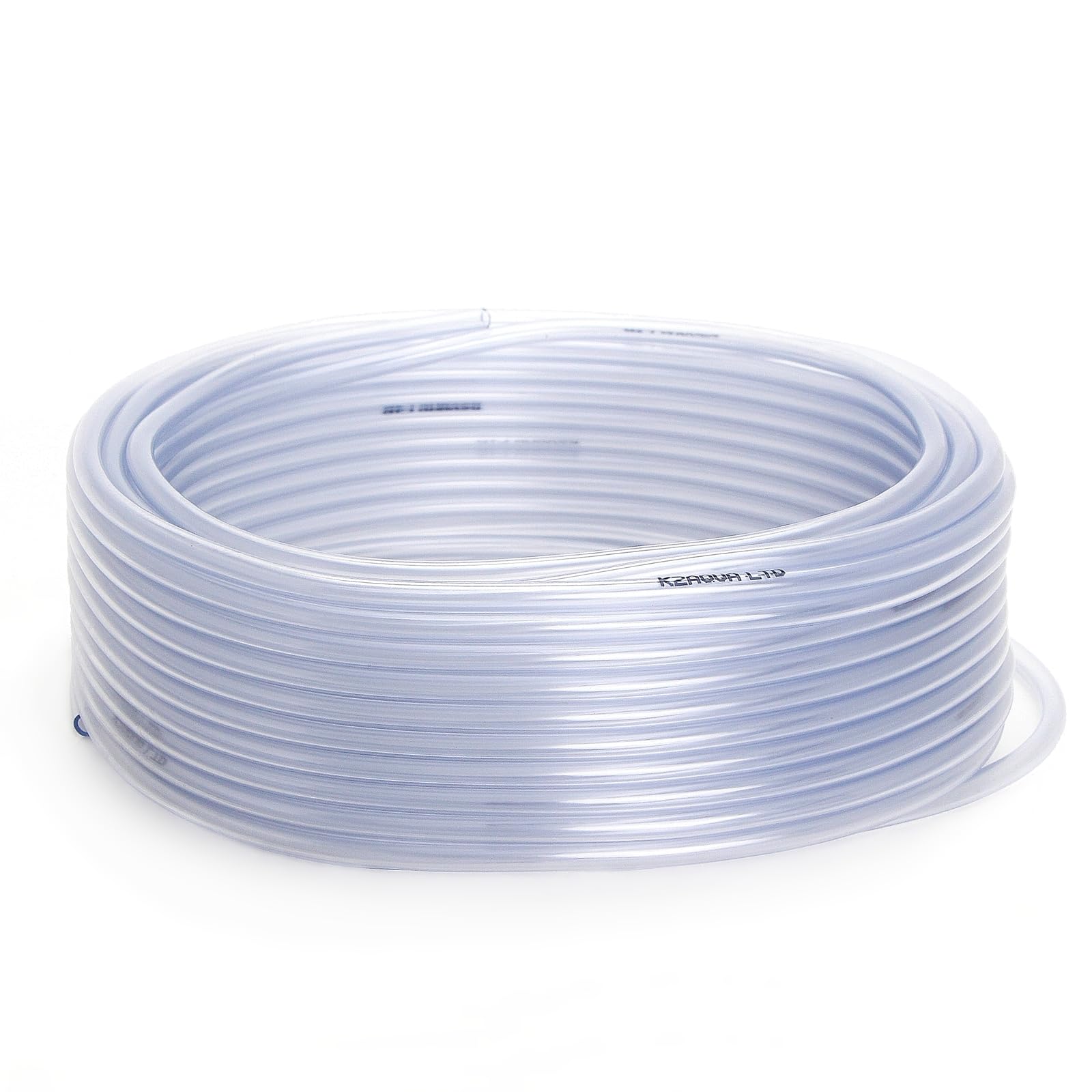 K2AQUA 50 m Transparent Aquarium Airline Tubing 4-6 mm Flexible Durable Air Line for Air Pump Tank Pond Terrarium Aquarium