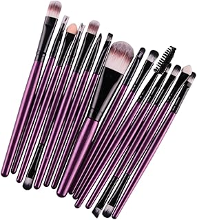 15pcs Makeup Brush Nylon Brush Kit for Face P...