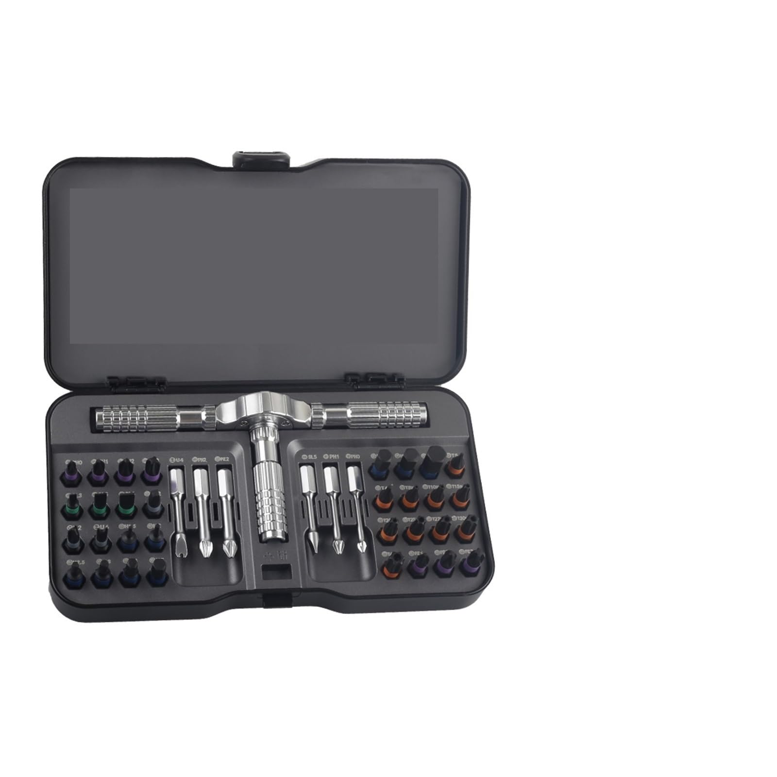 OLAQWENB Torque Wrenches 40 in 1 Magnetic Set DIY Ratchet Removable kit Precision Torque Wrench(40-in-1)