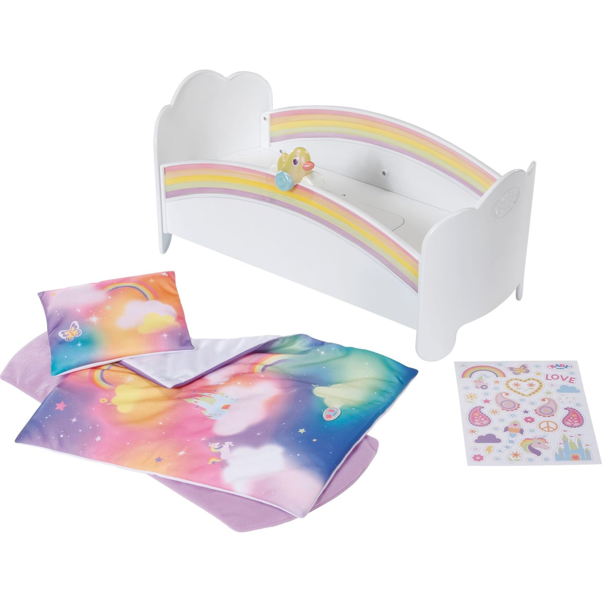 Amazon.com: BABY born Rainbow Bed, for 36cm-43cm Dolls