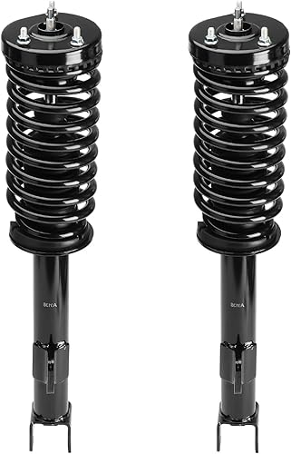 Miniatura 1 de Conjunto de amortiguador de puntal delantero con resorte helicoidal compatible con Dodge Charger Sedan 2006-2010, Magnum Wagon 2005-2008, Chrysler