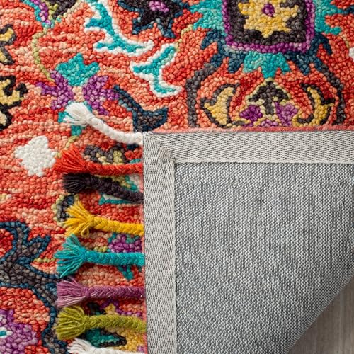 Image of Hand Tufted Premium Rug Premium Wool Carpet for Living Room Bedroom and Hall Size 12x18 Feet Color Multi