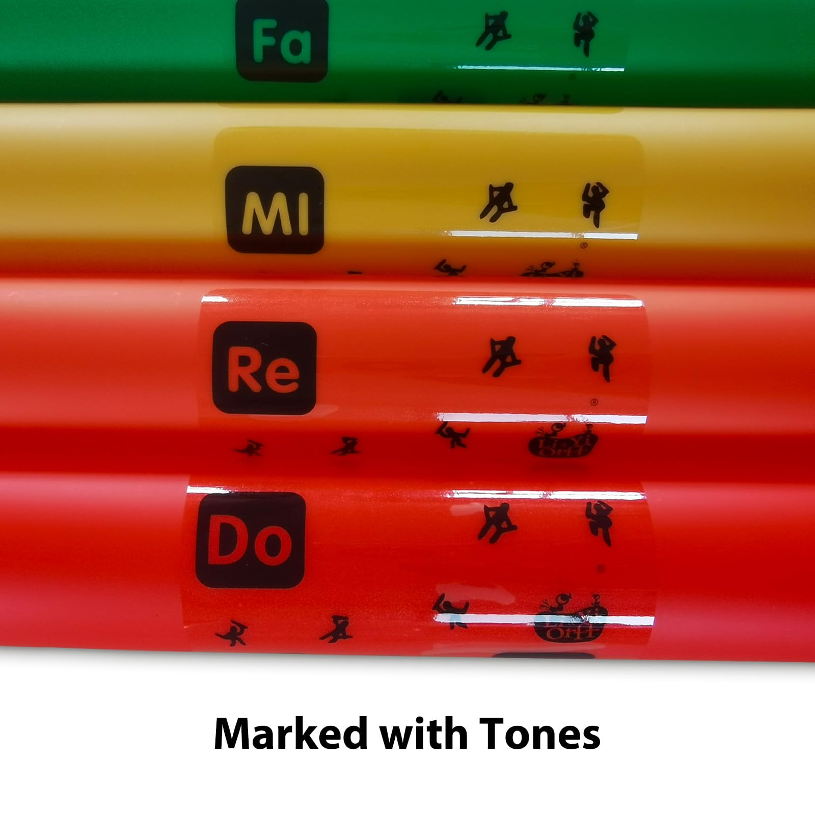 Tube Sonore Musical Coloré, 8 Tons, Pour Performance, Cadeau D