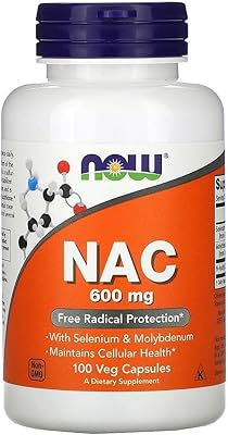 NOW Foods, Nac 600mg, 100 Capsules