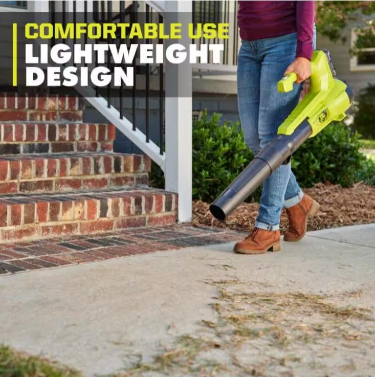 CUSHYBITE 18V Cordless Blower in use