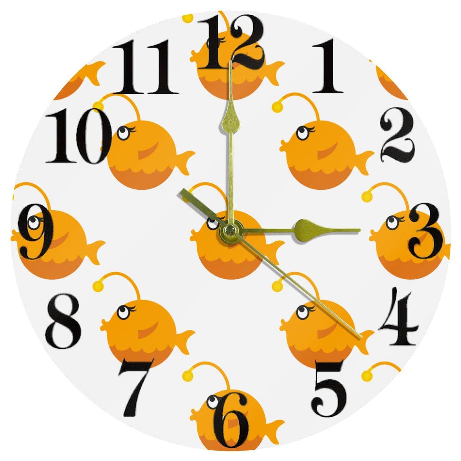 Horloge murale sans tic-tac à quartz pour un silence absolu au bureau