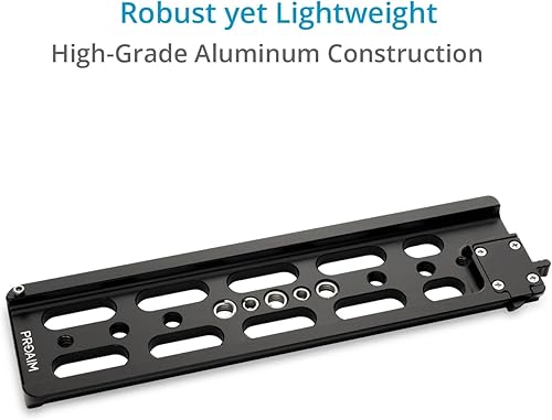 Miniatura 2 de PROAIM Placa de cola de milano de 10 pulgadas, para PROAIM de liberación rápida de 19 a 0.591in, solución fácil y segura, sólida y ligera,