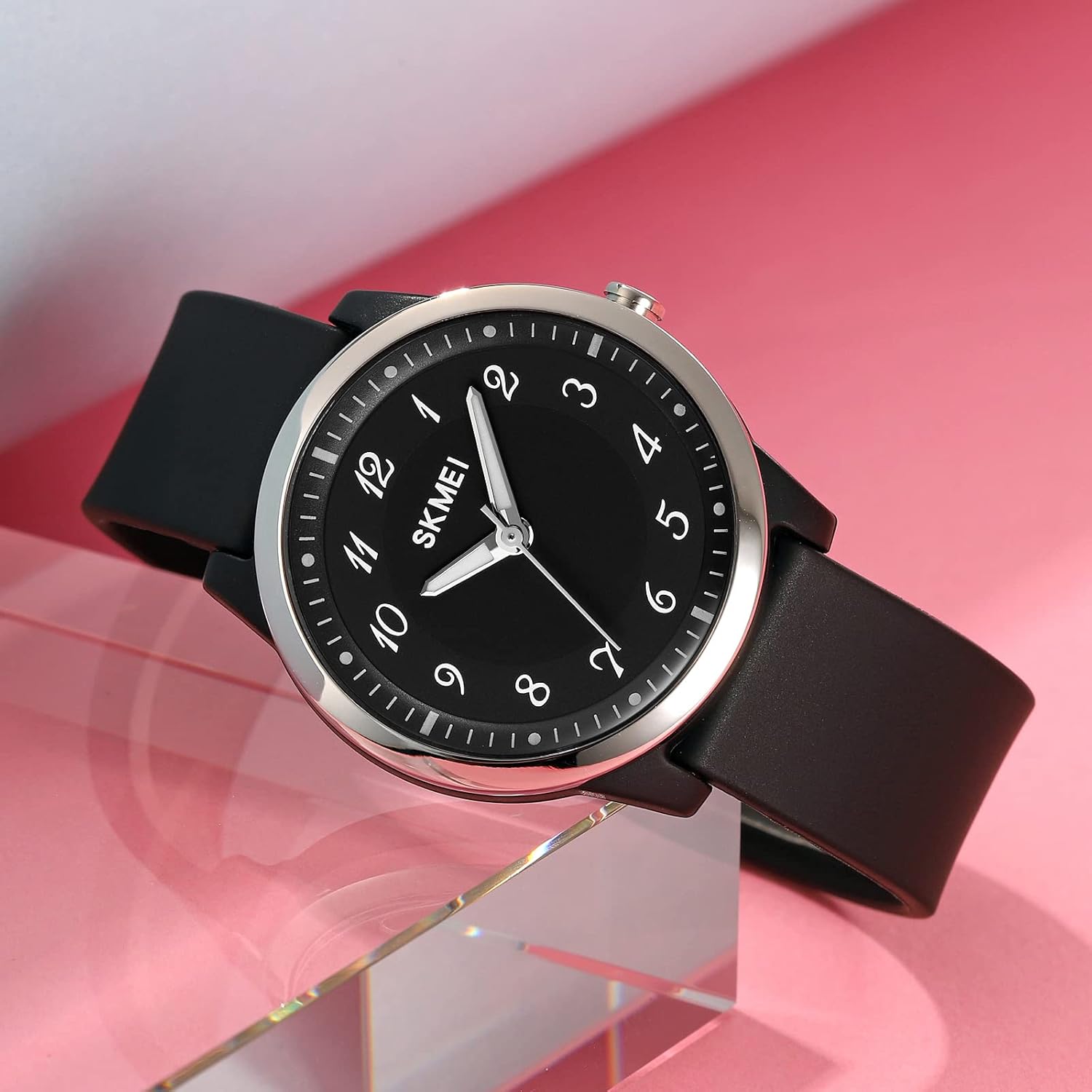 SKMEI Nurse Watch, Sports Analog Watches for Women, Medical Professionals, Students, Easy to Read Luminous Watch Water Resistant