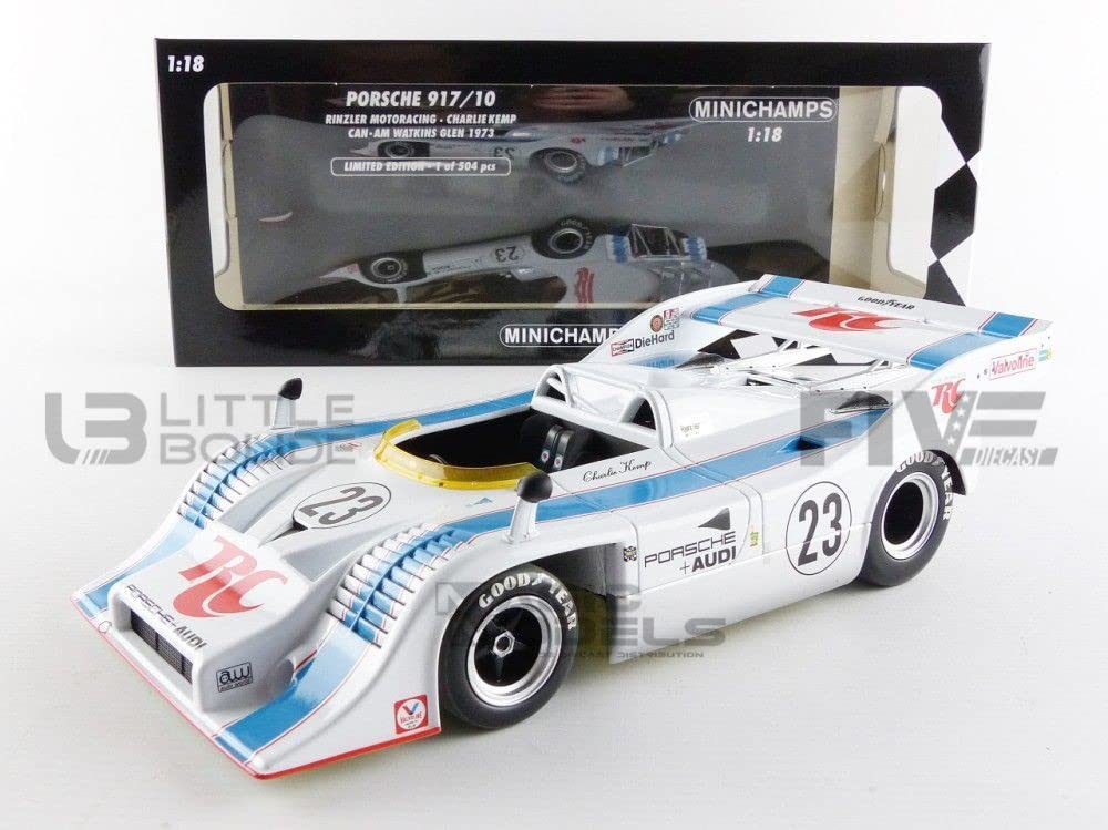 ミニチャンプス 1/18 PMA ポルシェ 917/10 Can Am 1973 Porsche 917/10 by Minichamps in 1/18 scale - YouTube