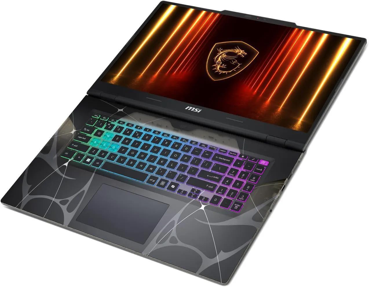 msi Cyborg 17 B2RWFKG Gaming Laptop 2025 17.3” FHD 1920x1080 Display IPS 144 hz Intel Core 7 240H NVIDIA GeForce RTX 5060 8GB GDDR7 16GB DDR5 1TB SSD Four-Zone RGB Backlit KB Wi-Fi 6E Windows 11 Home