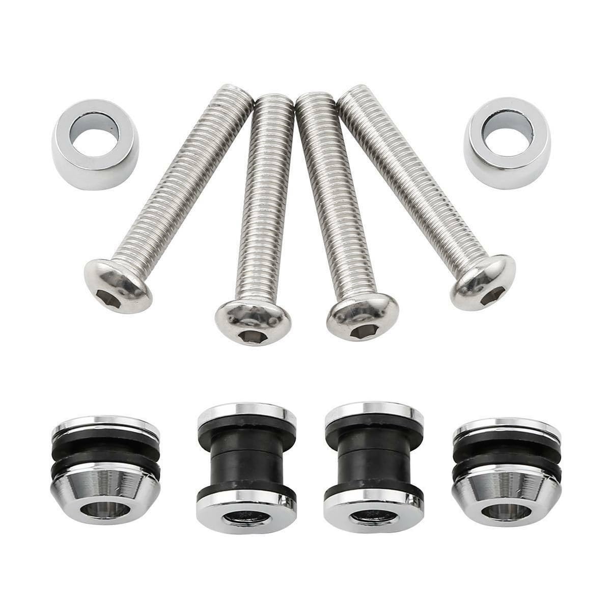 TCMI H-D Quick Release kit 52300285 Luggage Rack Docking Hardware for Detachable Two-Up Sissy Bar Fits '15-Later XG Models (Except XG750A)