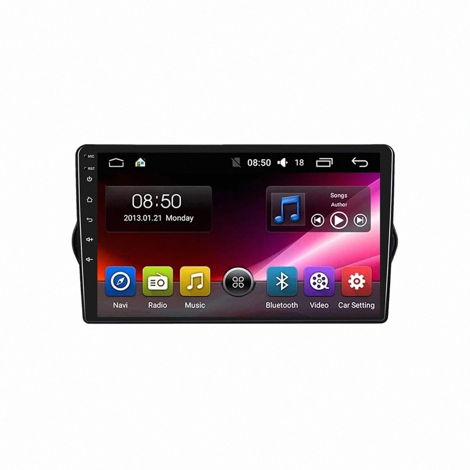 Pantalla Android Auto inalámbrica para Fiat Egea con Bluetooth y Mirror Link rápido 8