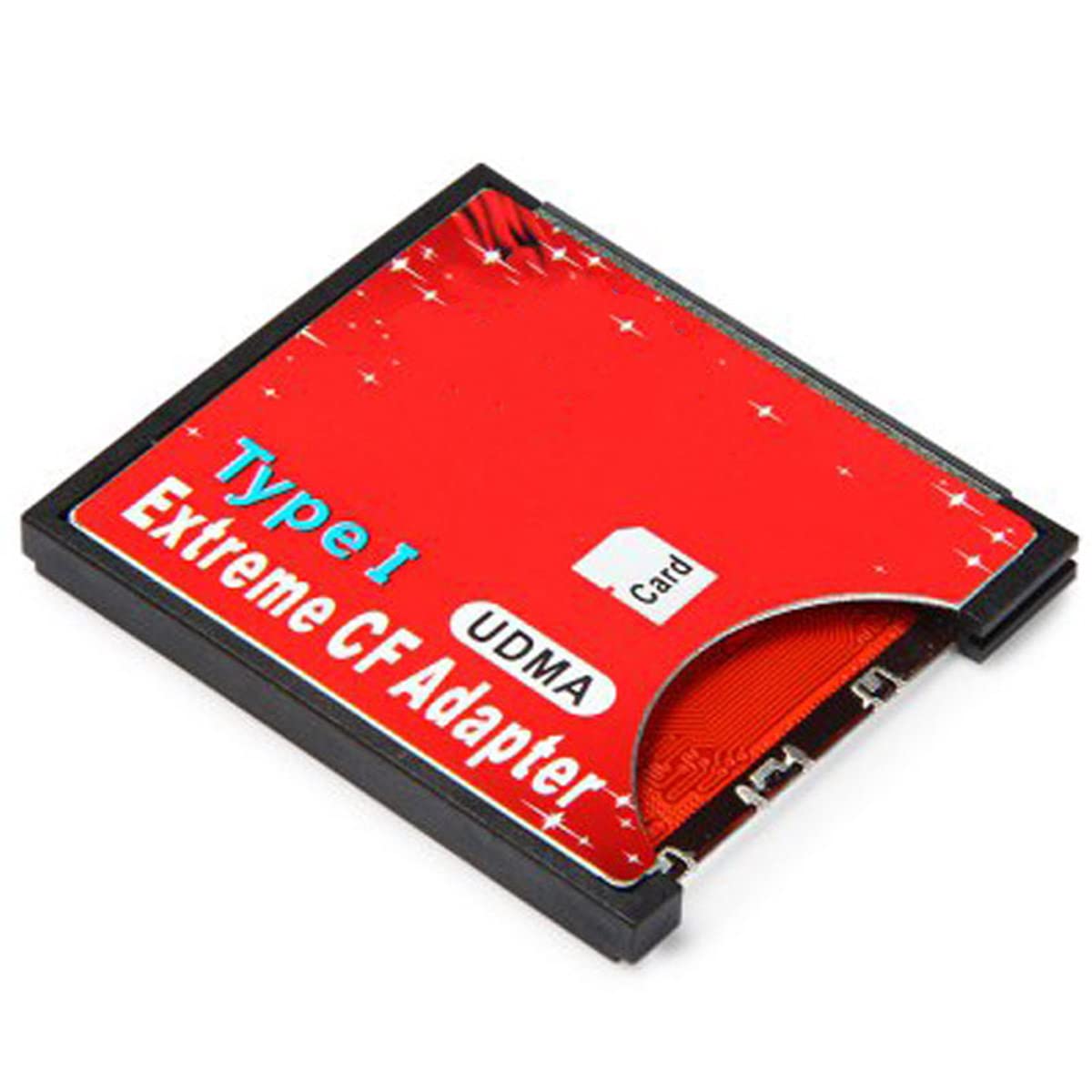 CY Adattatore per lettore CF con scheda Compact Flash Compact Flash di Tipo I da Micro SD a Micro Slot TF o MicroSD per fotocamera Nikon Cannon