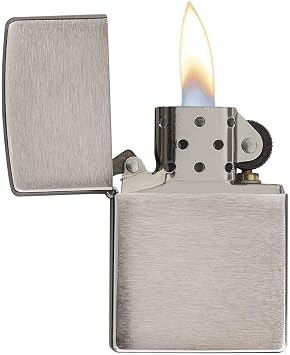 Brushed Chrome Lighter by Zippo