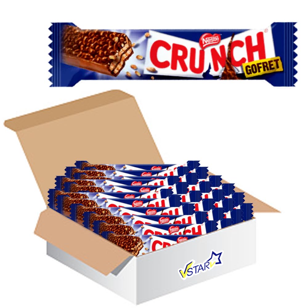 Crunch Gofret Chocolate Wafer 30g – Crispy, Creamy, and Delicious Snack Treat (30)