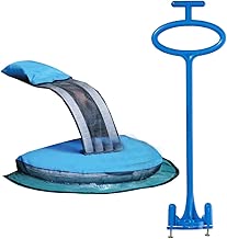 Frog Log Swimming Pool Floating Critter Escape Ramp + Skimmer Angel Skimmer Basket Handle Bundle (1 FrogLog 1 Skimmer Angel) - coolthings.us