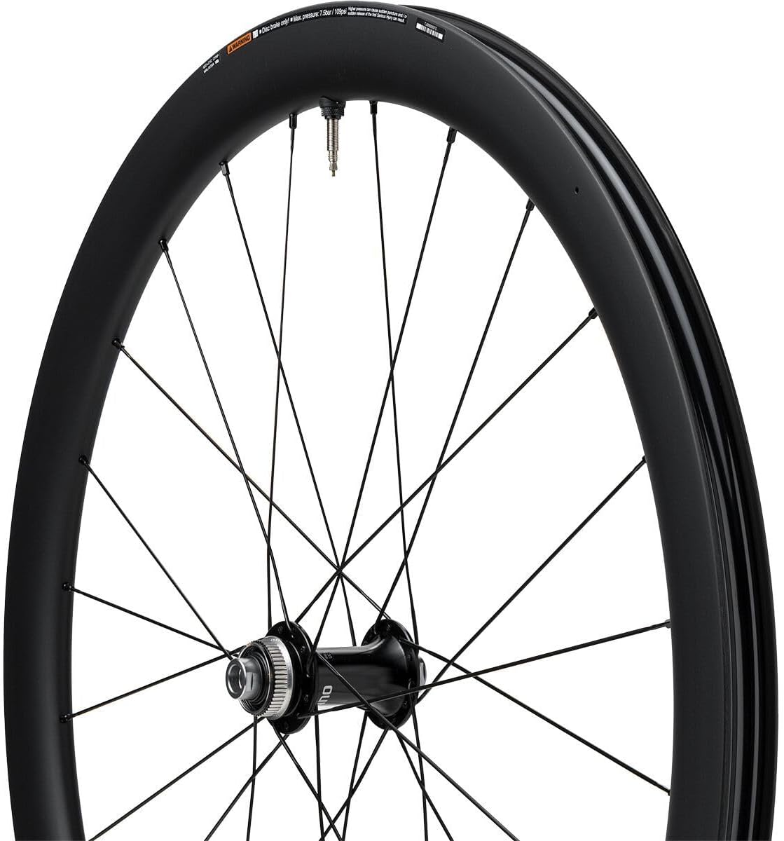 105 Wh-Rs710 C46 Carbon Road Wheelset - Tubeless Black, Set