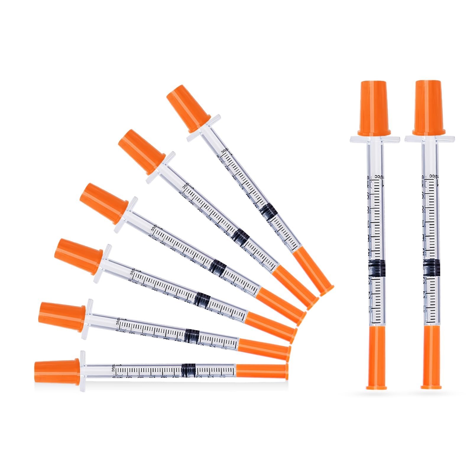 U-100 1ml 30g x 5/16 syringe with needle, glp1 syringes, Pack 100 — Amazon image 8