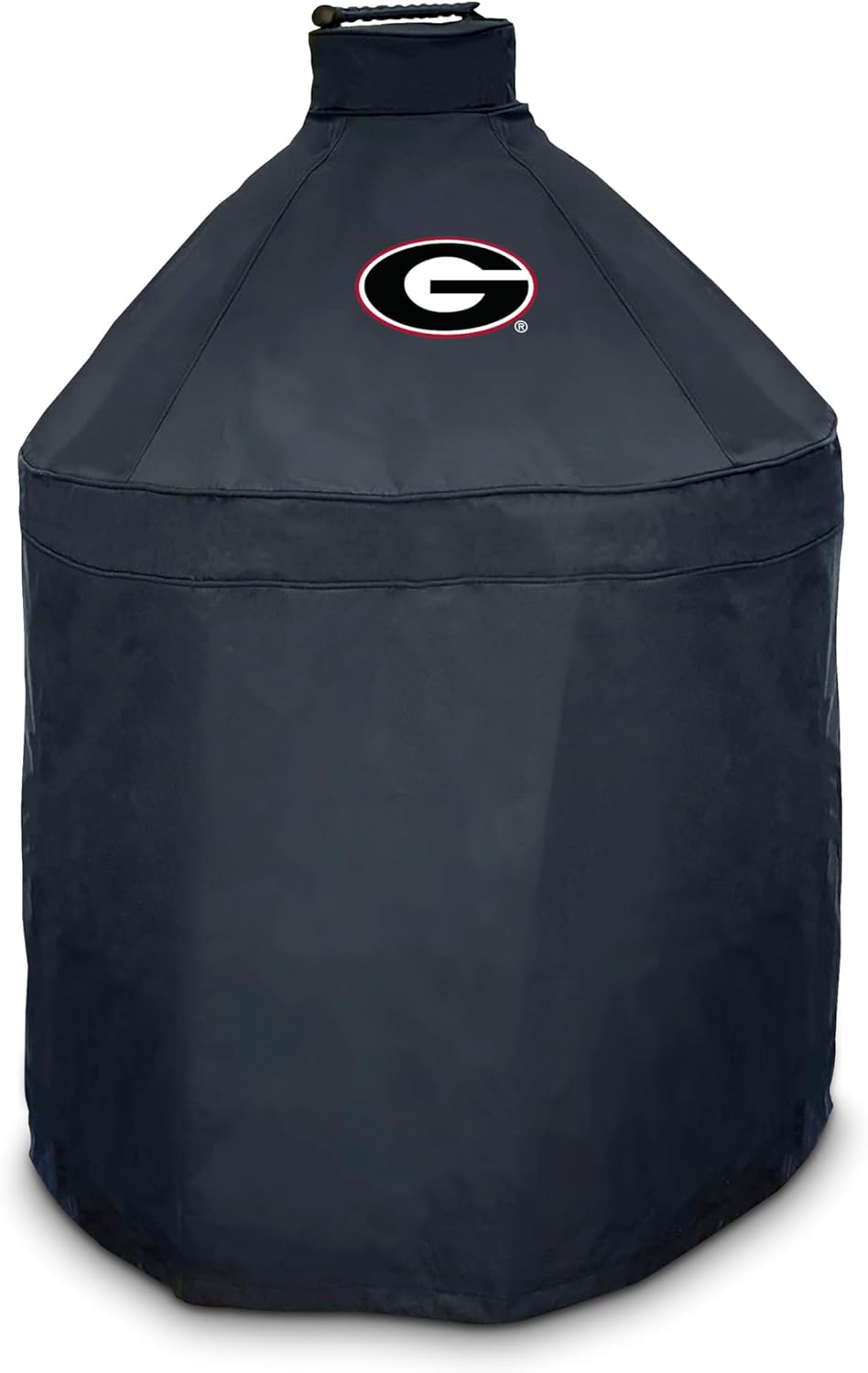 FANMATS 42796 University of Georgia - Black KAMADO Style Grill Cover with Primary Logo - 27" x 27" x 40"