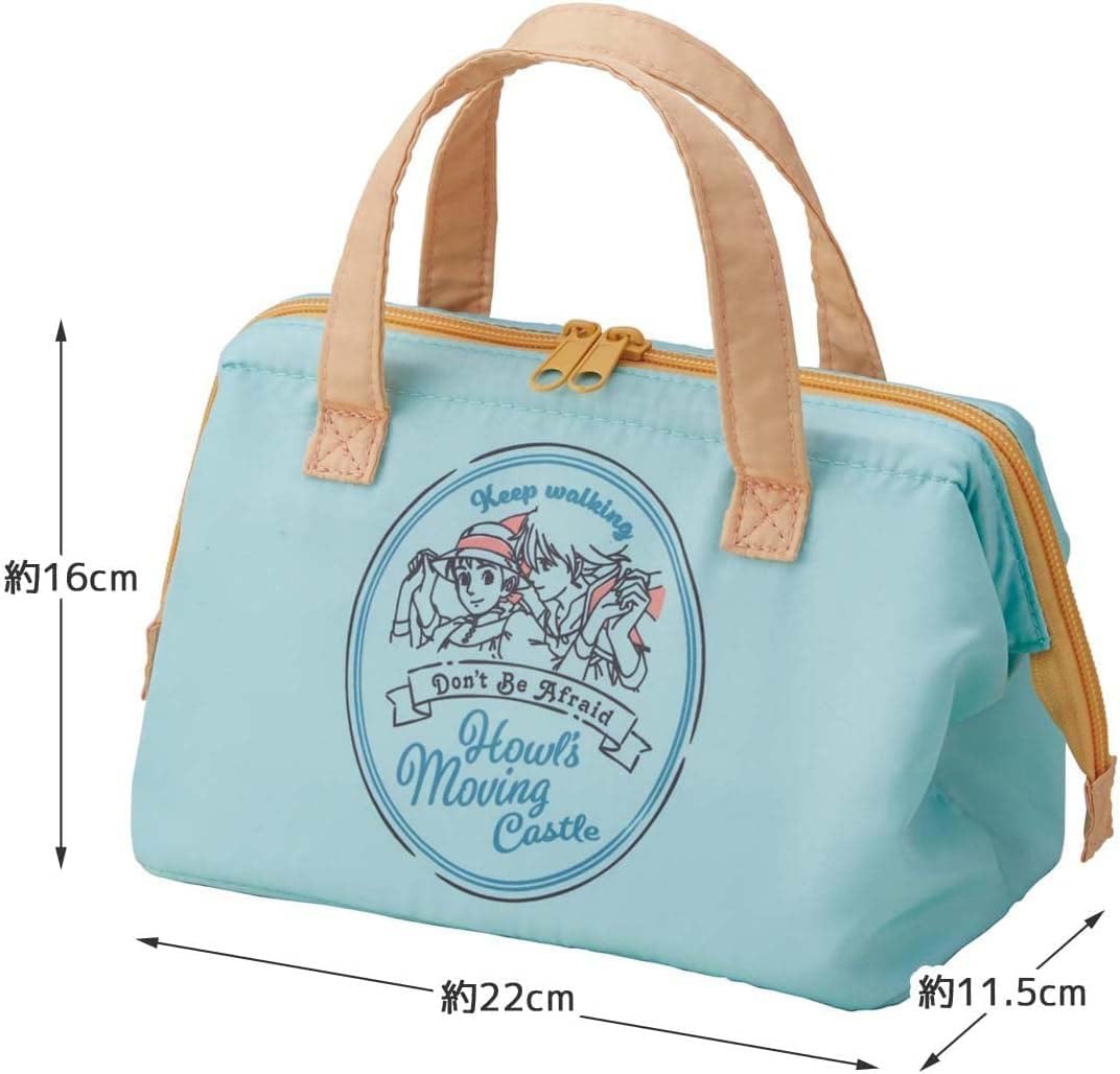 Skater KGA1-A Insulated Lunch Bag, Howl's Moving Castle