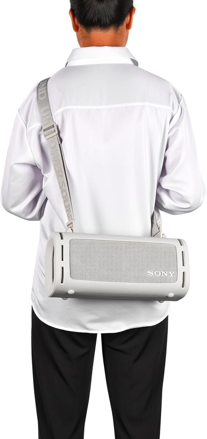 Shockproof Silicone Case Cover for Sony ULT Field 5 Speaker - Protective Skin Sleeve (Black/White) | Flexible & Durable - Image 7